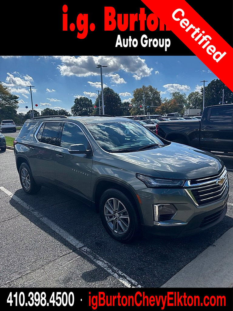 Certified 2023 Chevrolet Traverse LT SUV