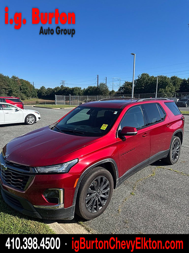 Certified 2023 Chevrolet Traverse RS SUV