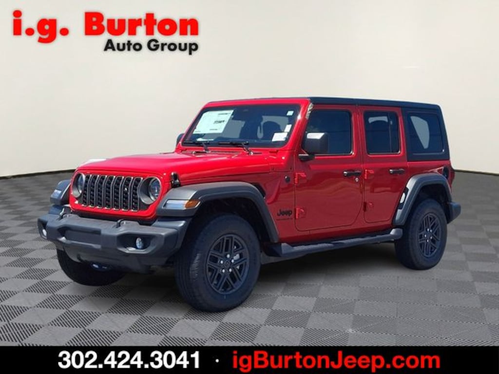 New 2026 Jeep Wrangler 4-DOOR SPORT S Sport Utility