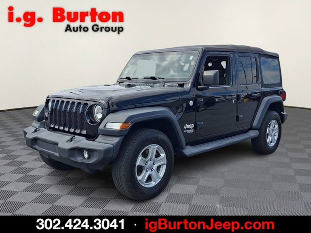 Used 2018 Jeep Wrangler Unlimited Sport S SUV