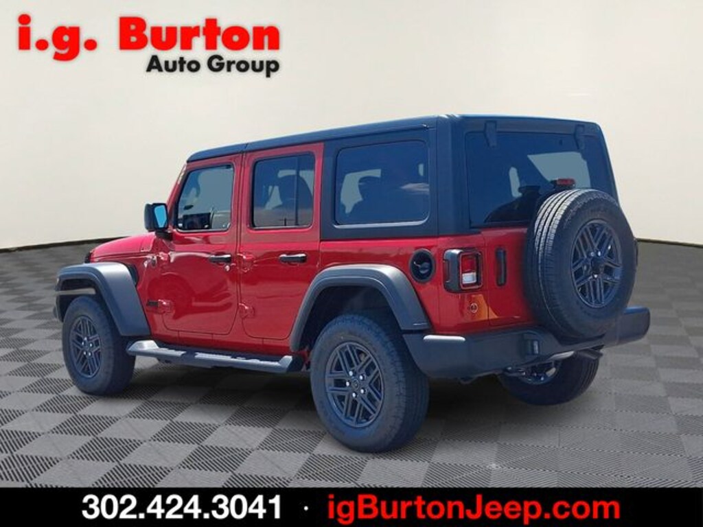 New 2026 Jeep Wrangler 4-DOOR SPORT S Sport Utility