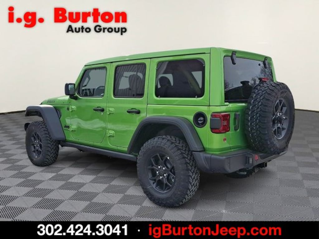 New 2026 Jeep Wrangler 4-DOOR WILLYS Sport Utility