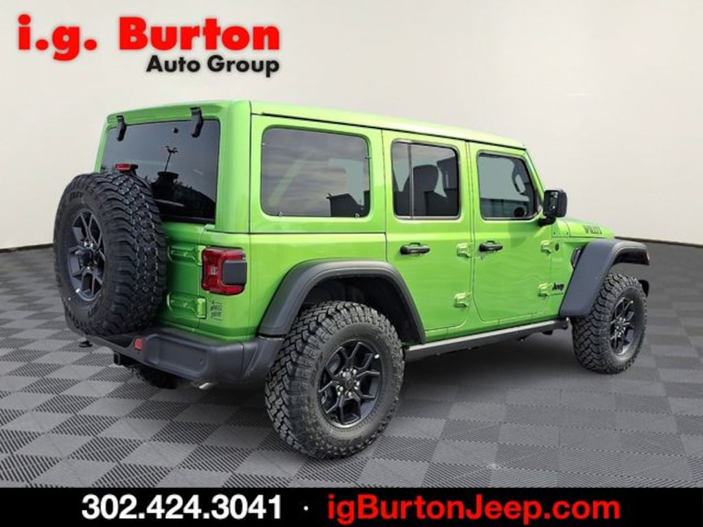 New 2026 Jeep Wrangler 4-DOOR WILLYS Sport Utility