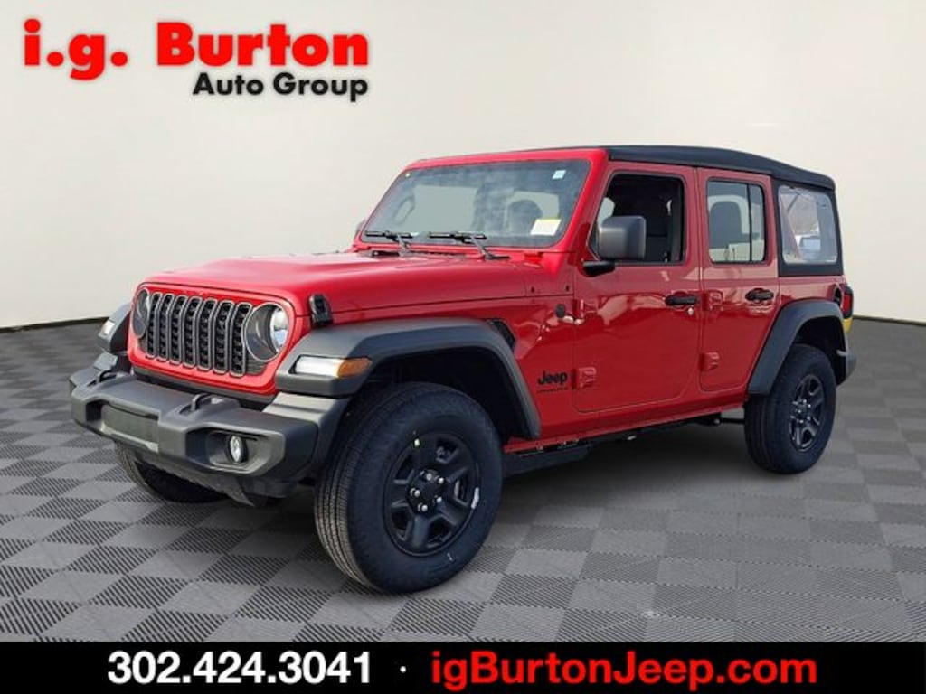 New 2026 Jeep Wrangler 4-DOOR SPORT Sport Utility
