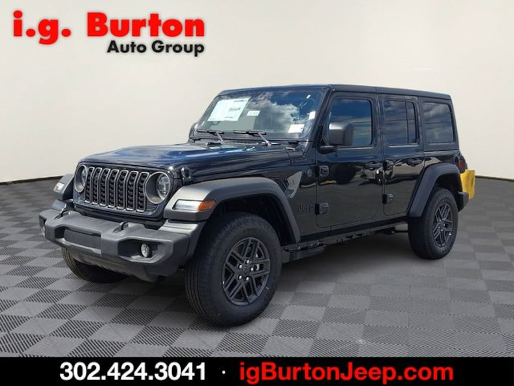 New 2026 Jeep Wrangler 4-DOOR SPORT S Sport Utility