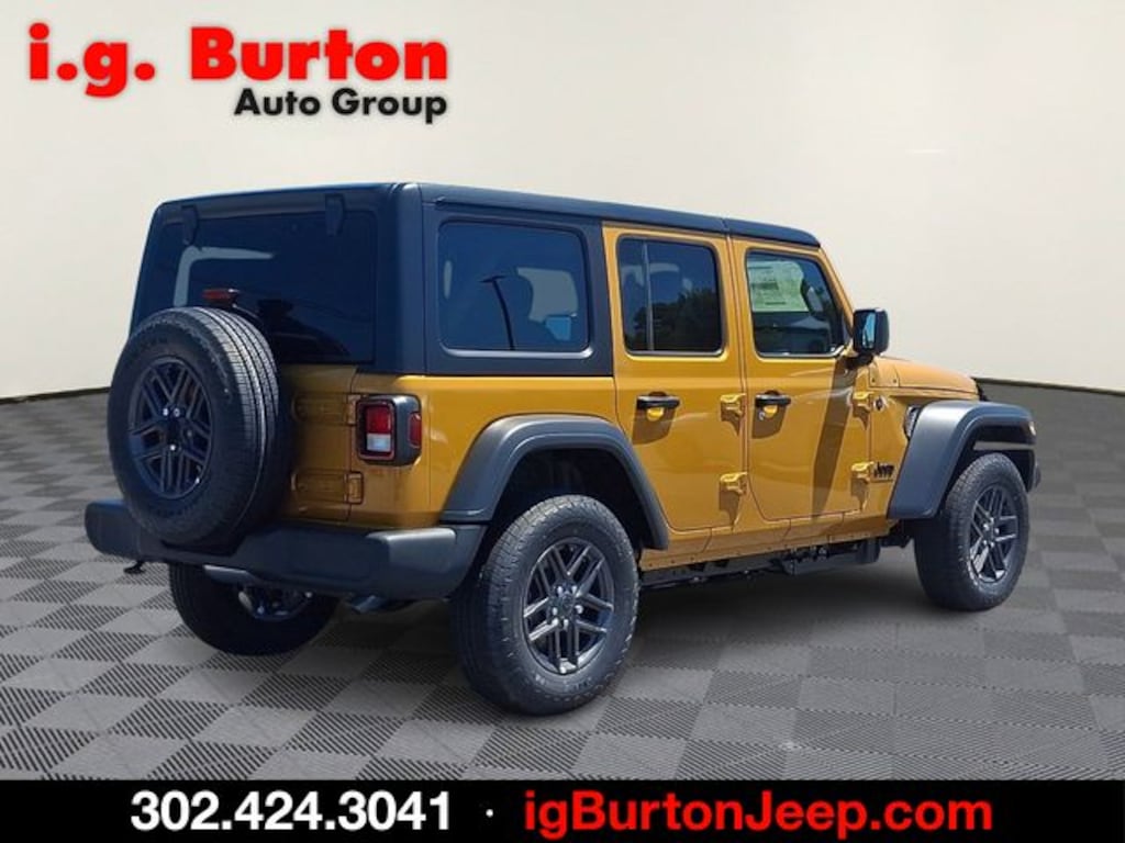 New 2026 Jeep Wrangler 4-DOOR SPORT S Sport Utility