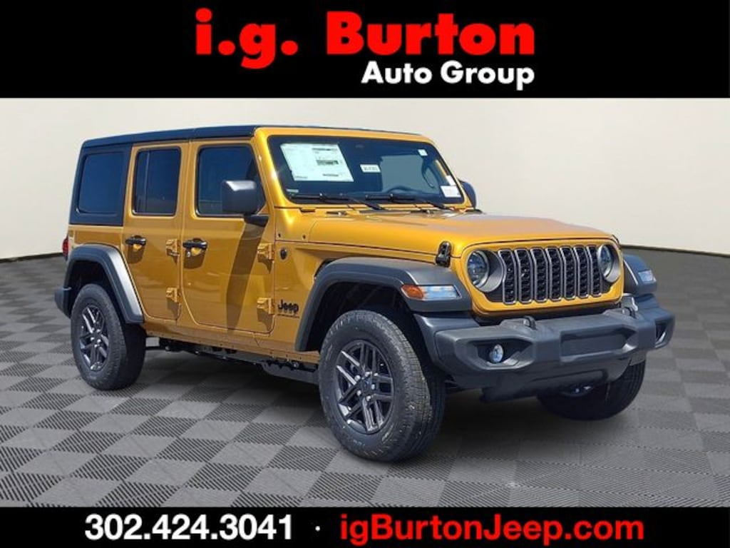 New 2026 Jeep Wrangler 4-DOOR SPORT S Sport Utility