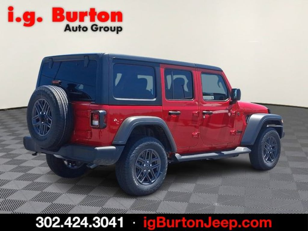 New 2026 Jeep Wrangler 4-DOOR SPORT S Sport Utility