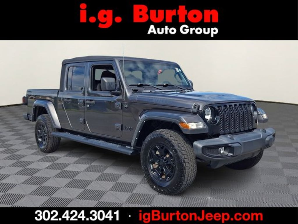 Used 2022 Jeep Gladiator Willys Truck
