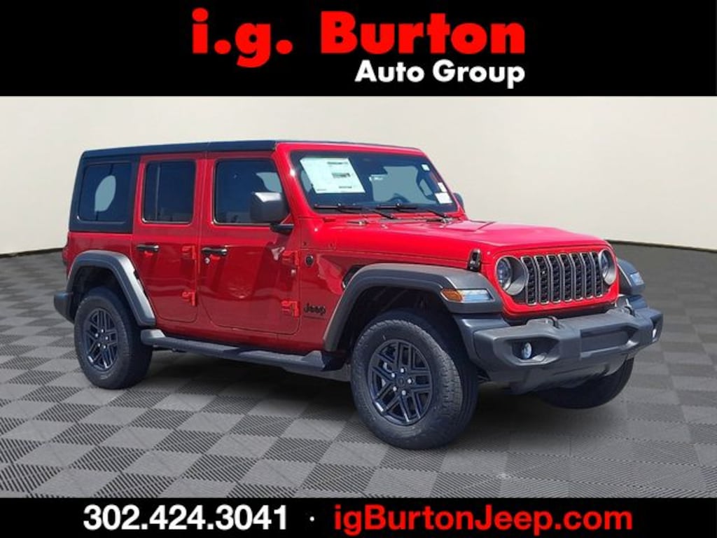 New 2026 Jeep Wrangler 4-DOOR SPORT S Sport Utility