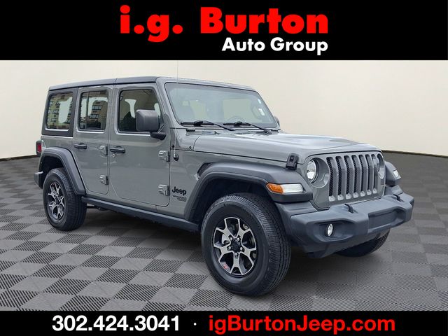 Used 2021 Jeep Wrangler Unlimited Sport SUV