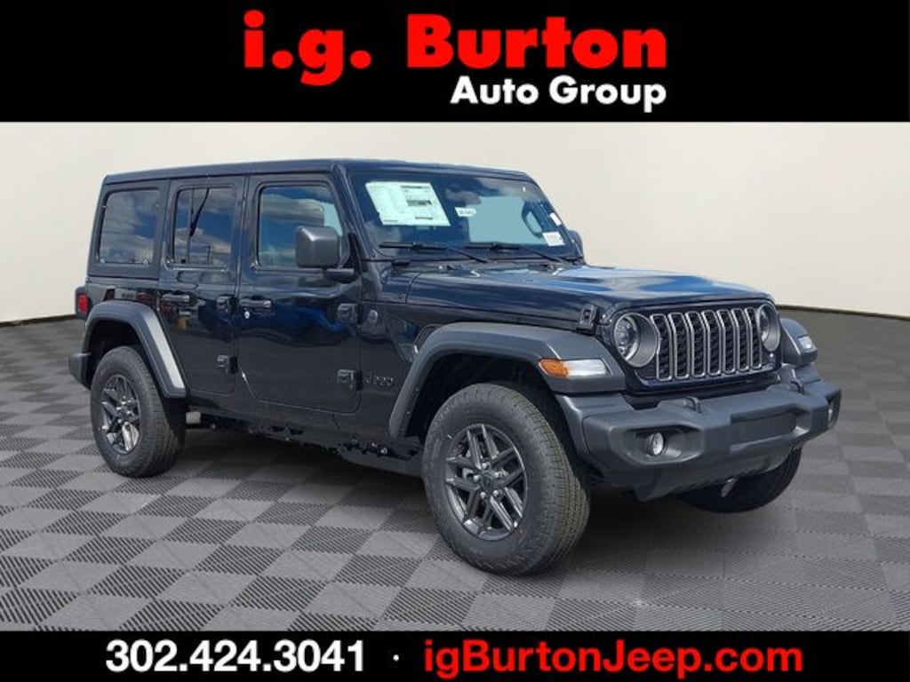 New 2026 Jeep Wrangler 4-DOOR SPORT S Sport Utility