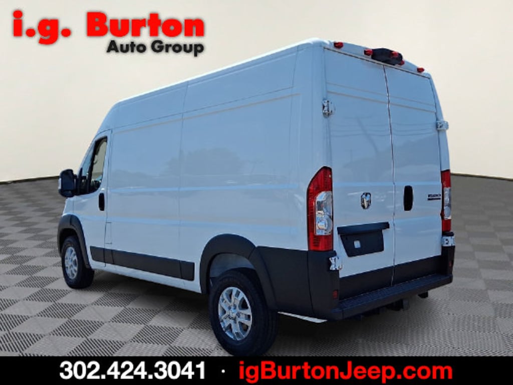 New 2026 Ram ProMaster PROMASTER 1500 SLT CARGO VAN HIGH ROOF 136' WB Cargo Van