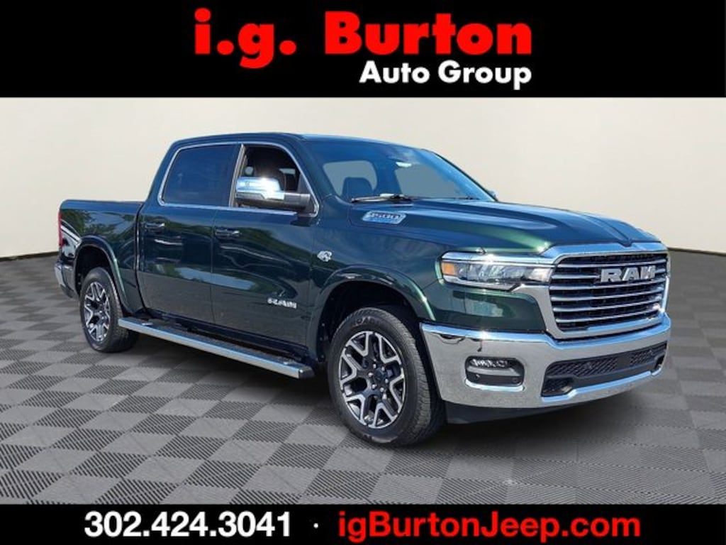 New 2026 Ram 1500 LARAMIE CREW CAB 4X4 5'7 BOX Pickup
