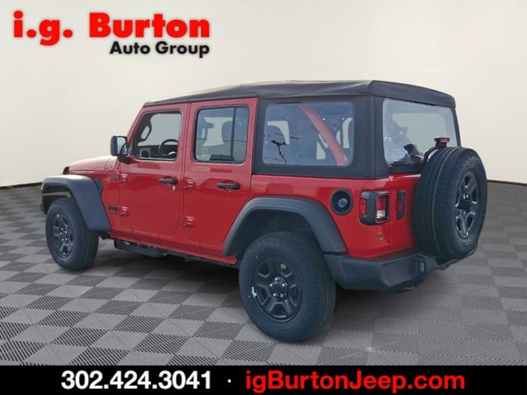 New 2026 Jeep Wrangler 4-DOOR SPORT Sport Utility