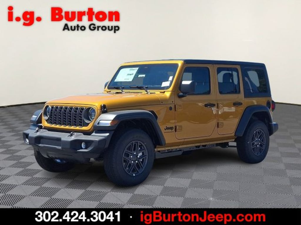New 2026 Jeep Wrangler 4-DOOR SPORT S Sport Utility
