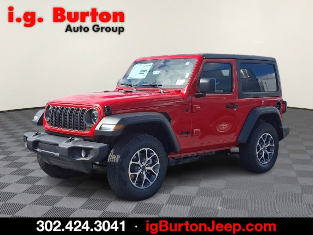 New 2027 Jeep Wrangler 2-DOOR SPORT S Sport Utility