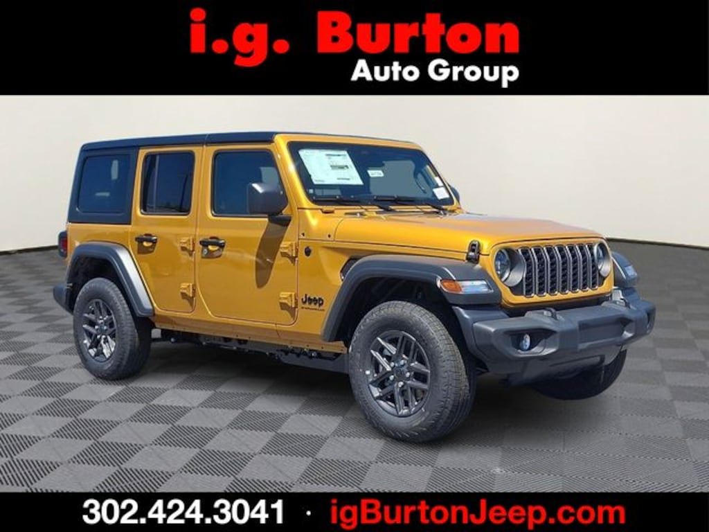 New 2026 Jeep Wrangler 4-DOOR SPORT S Sport Utility
