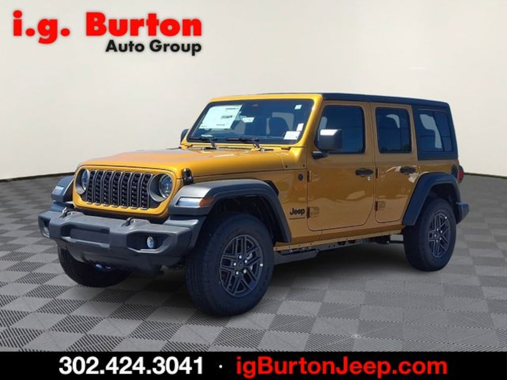 New 2026 Jeep Wrangler 4-DOOR SPORT S Sport Utility