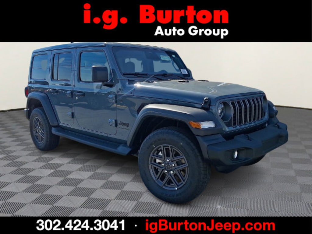 New 2026 Jeep Wrangler 4-DOOR SPORT S Sport Utility