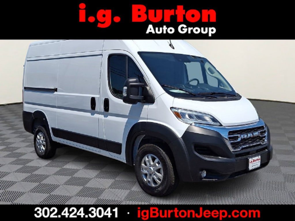 New 2026 Ram ProMaster PROMASTER 1500 SLT CARGO VAN HIGH ROOF 136' WB Cargo Van