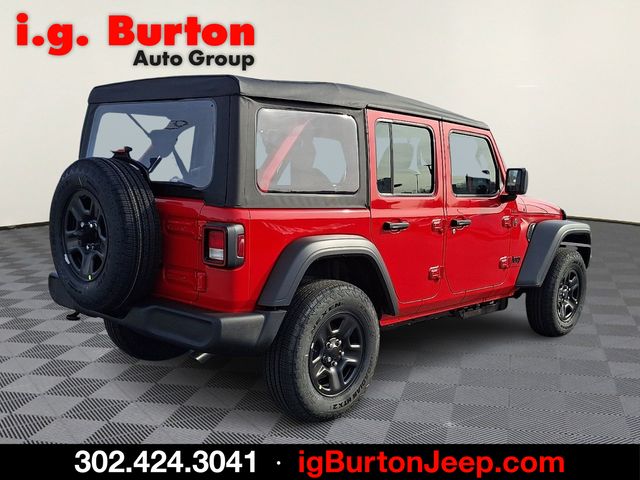 New 2026 Jeep Wrangler 4-DOOR SPORT Sport Utility