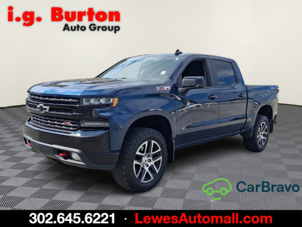 Used 2020 Chevrolet Silverado 1500 LT Trail Boss Truck Crew Cab
