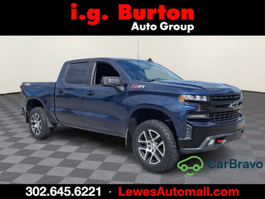 Used 2020 Chevrolet Silverado 1500 LT Trail Boss Truck Crew Cab