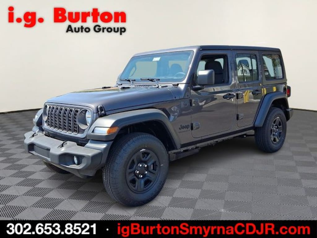 New 2026 Jeep Wrangler 4-DOOR SPORT Sport Utility