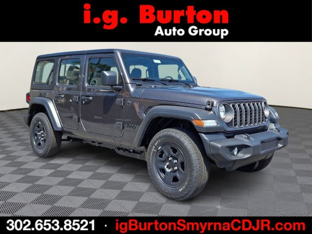 New 2026 Jeep Wrangler 4-DOOR SPORT Sport Utility
