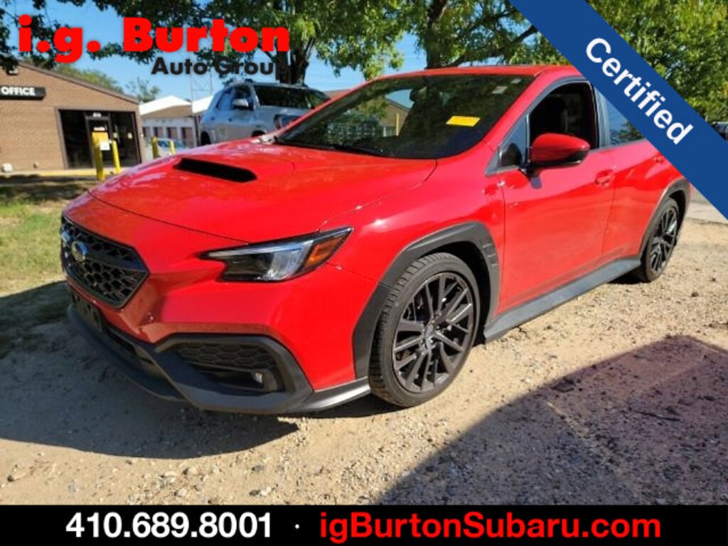 Certified 2023 Subaru WRX Premium Sedan