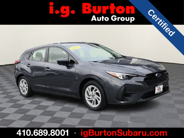 Certified 2024 Subaru Impreza Base Hatchback
