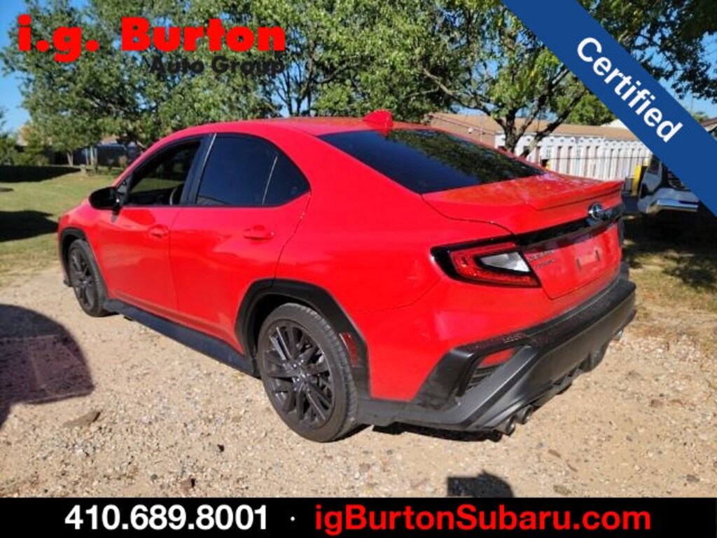 Certified 2023 Subaru WRX Premium Sedan