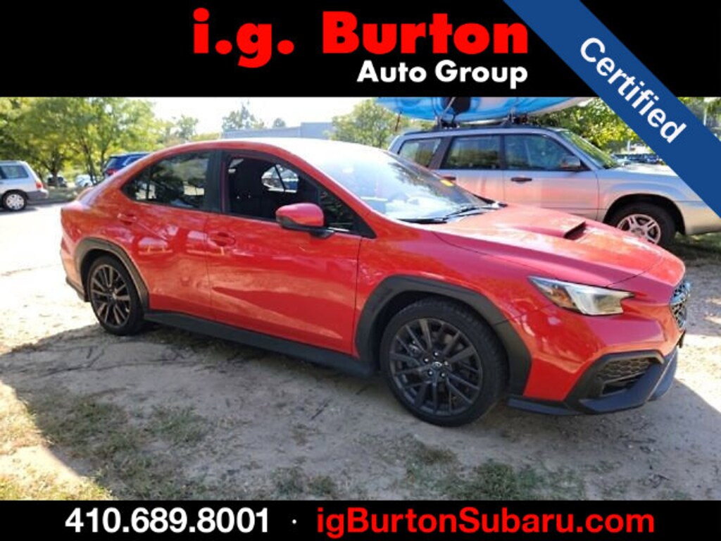 Certified 2023 Subaru WRX Premium Sedan