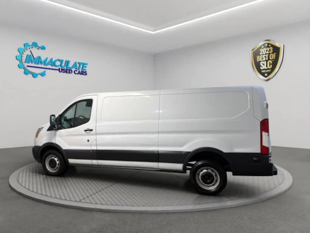 Used 2017 Ford Transit-350 w/60/40 Pass-Side Cargo-Doors Van Low Roof Cargo Van