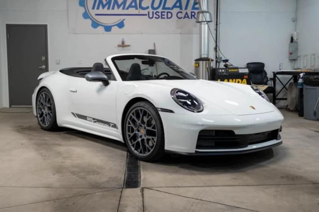 Used 2025 Porsche 911 Carrera T Convertible