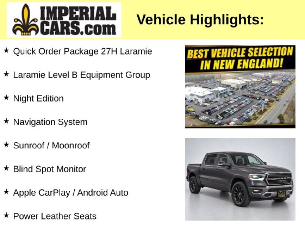 Used 2024 Ram 1500 Laramie Truck Crew Cab
