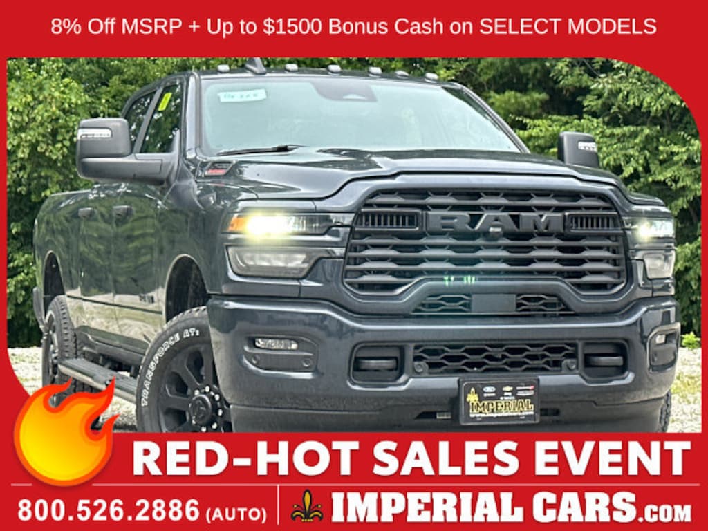 New 2026 Ram 2500 BIG HORN CREW CAB 4X4 6'4 BOX Pickup