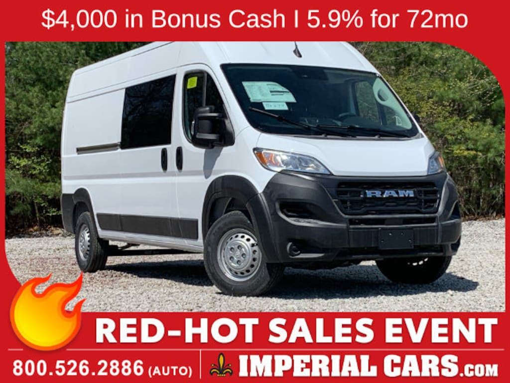 New 2026 Ram ProMaster PROMASTER 2500 TRADESMAN CARGO VAN HIGH ROOF 159' Cargo Van