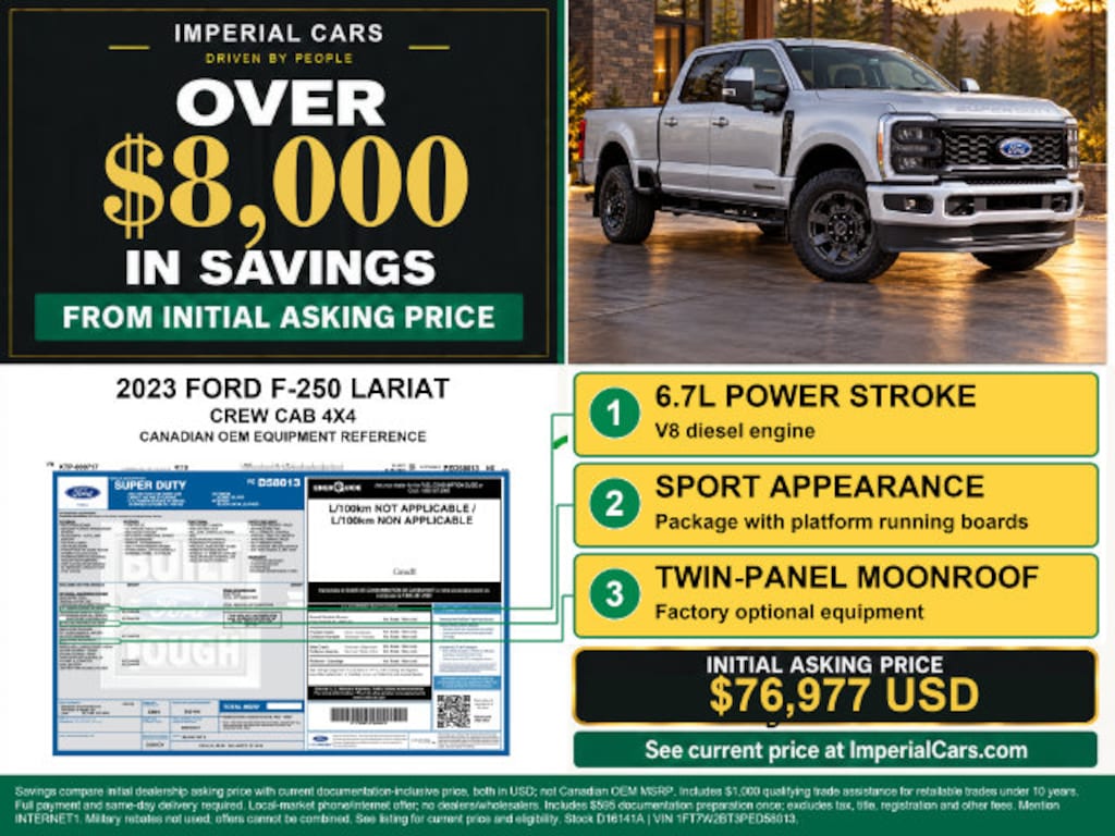 Used 2023 Ford F-250SD Lariat Truck