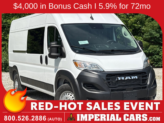 New 2026 Ram ProMaster PROMASTER 2500 TRADESMAN CARGO VAN HIGH ROOF 159' Cargo Van