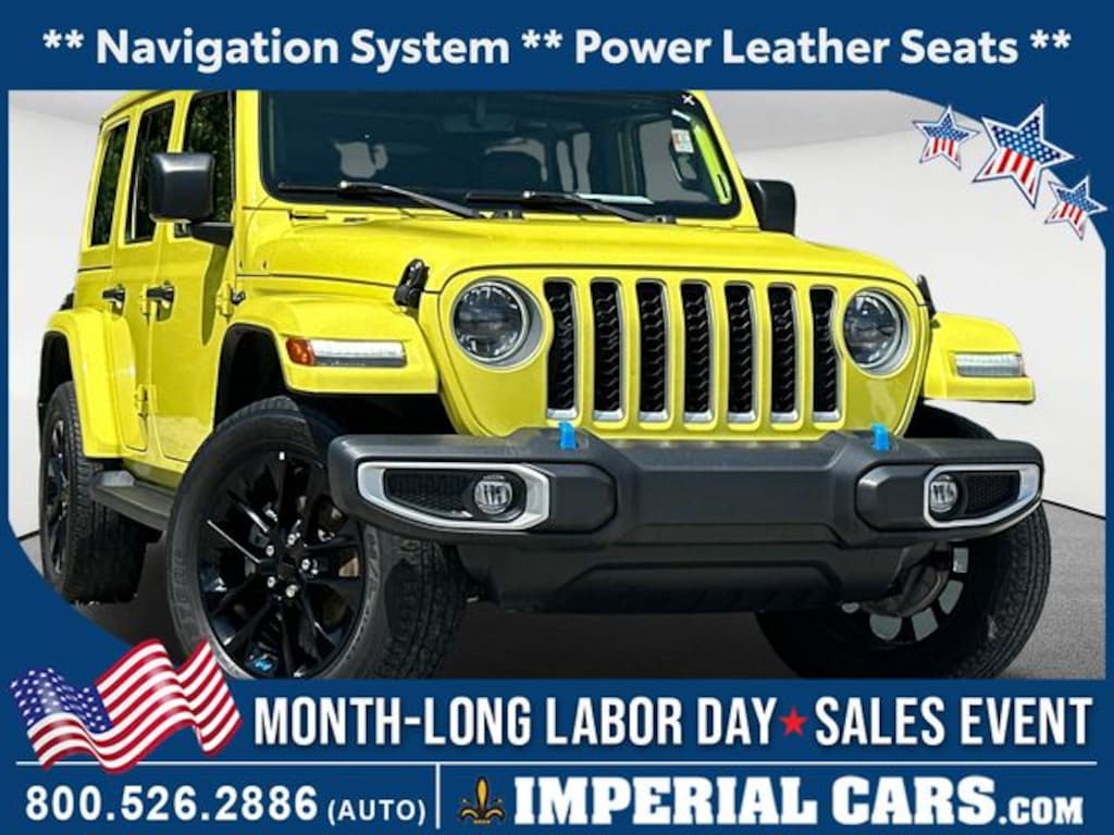 Used 2023 Jeep Wrangler 4xe Sahara SUV
