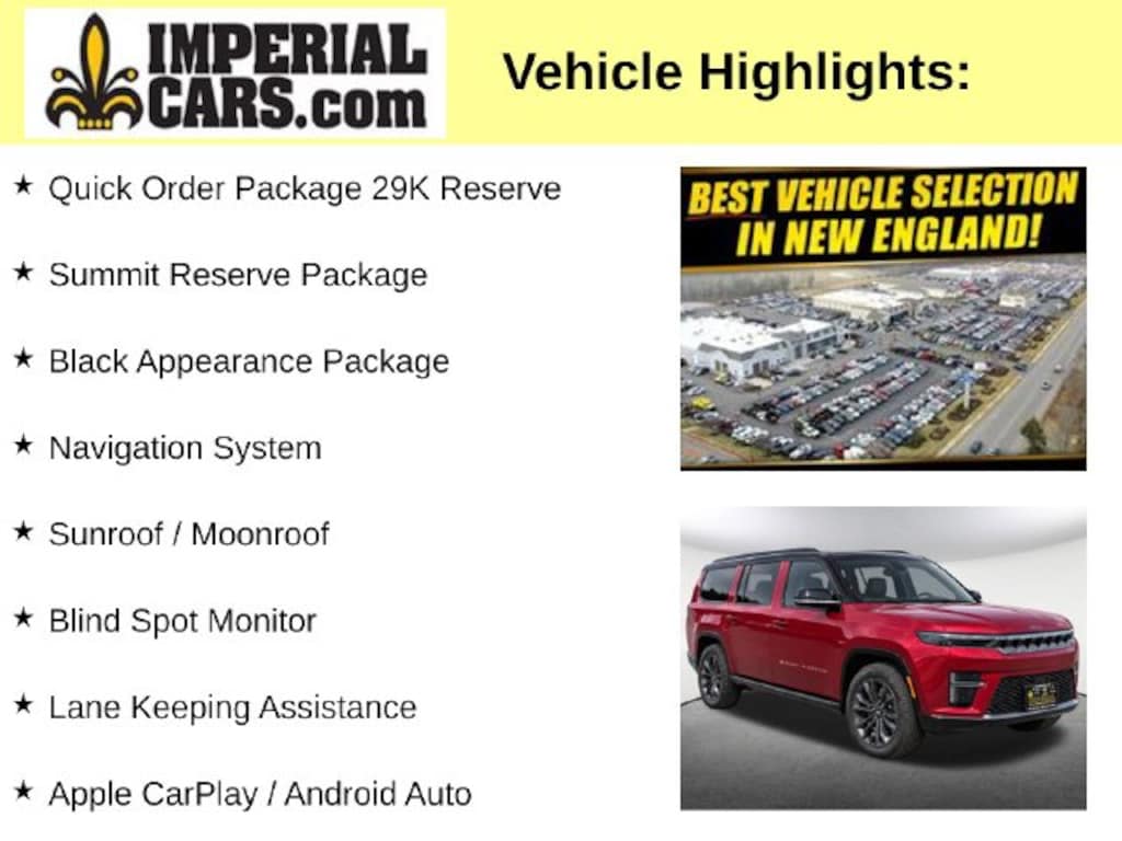 Used 2026 Jeep Grand Wagoneer L Summit SUV