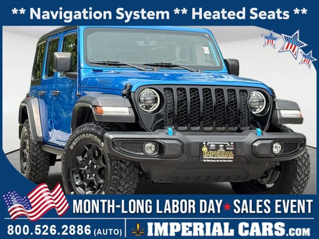 Used 2023 Jeep Wrangler 4xe SUV