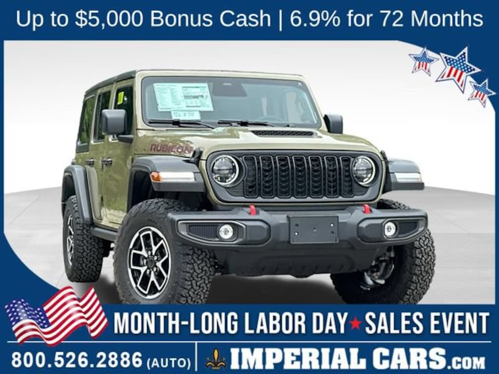 New 2026 Jeep Wrangler 4-DOOR RUBICON Sport Utility