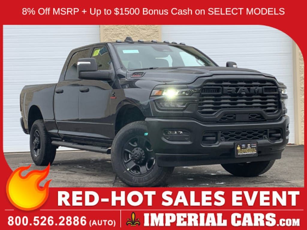 New 2026 Ram 2500 TRADESMAN CREW CAB 4X4 6'4 BOX Pickup