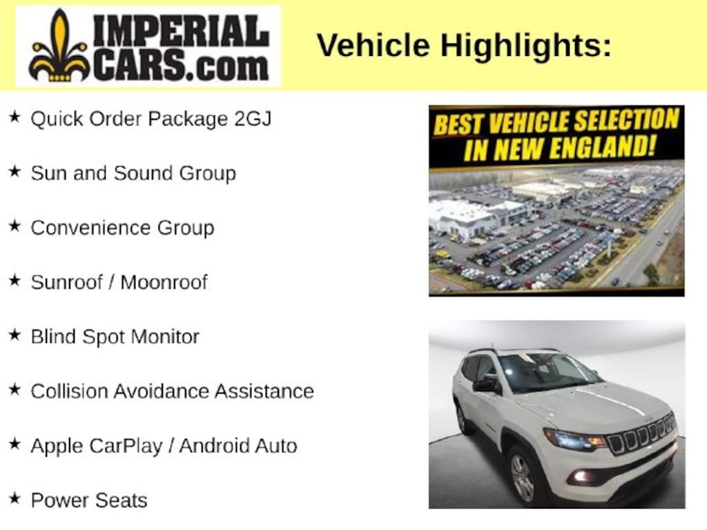 Used 2022 Jeep Compass Latitude SUV