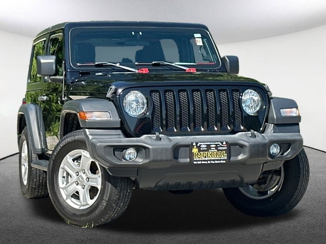Used 2019 Jeep Wrangler Sport S with VIN 1C4GJXANXKW526151 for sale in Mendon, MA