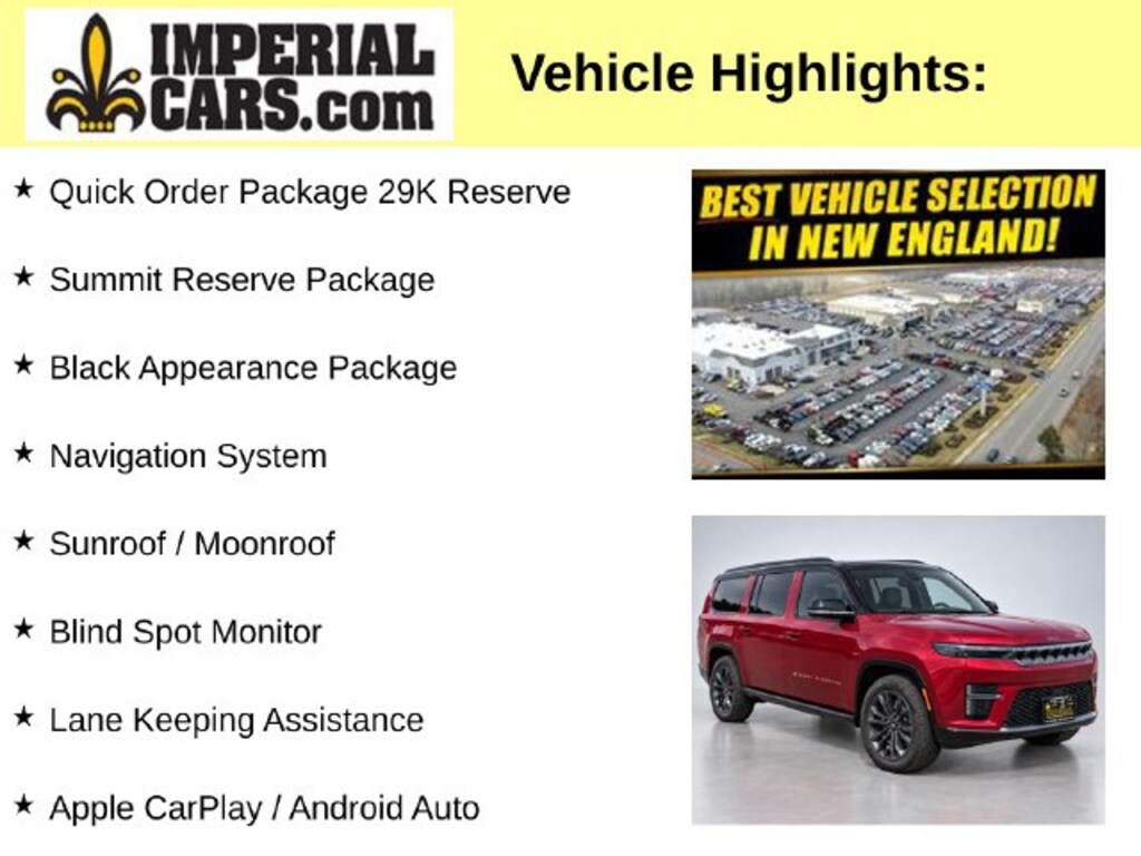 Used 2026 Jeep Grand Wagoneer L Summit SUV