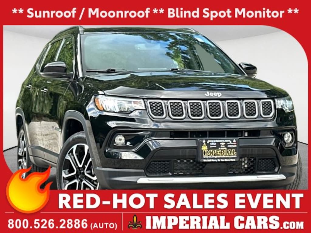 Used 2023 Jeep Compass Limited SUV
